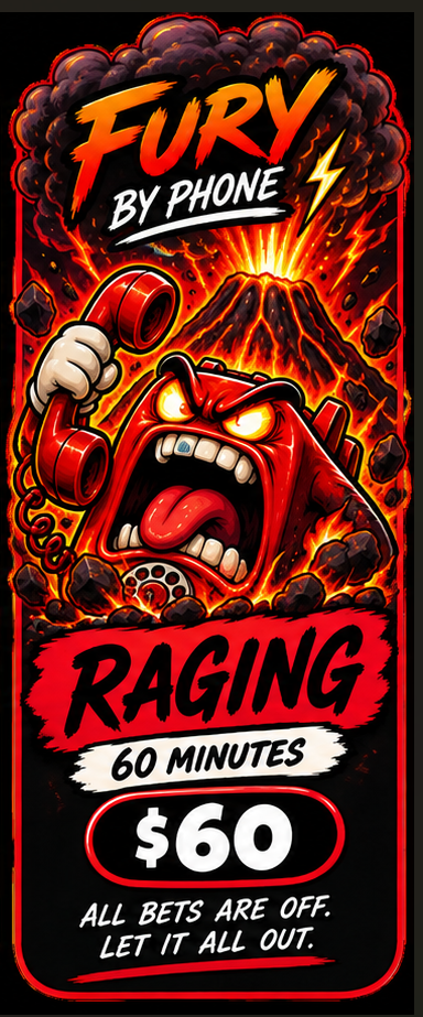 Raging — 60 minutes, $60